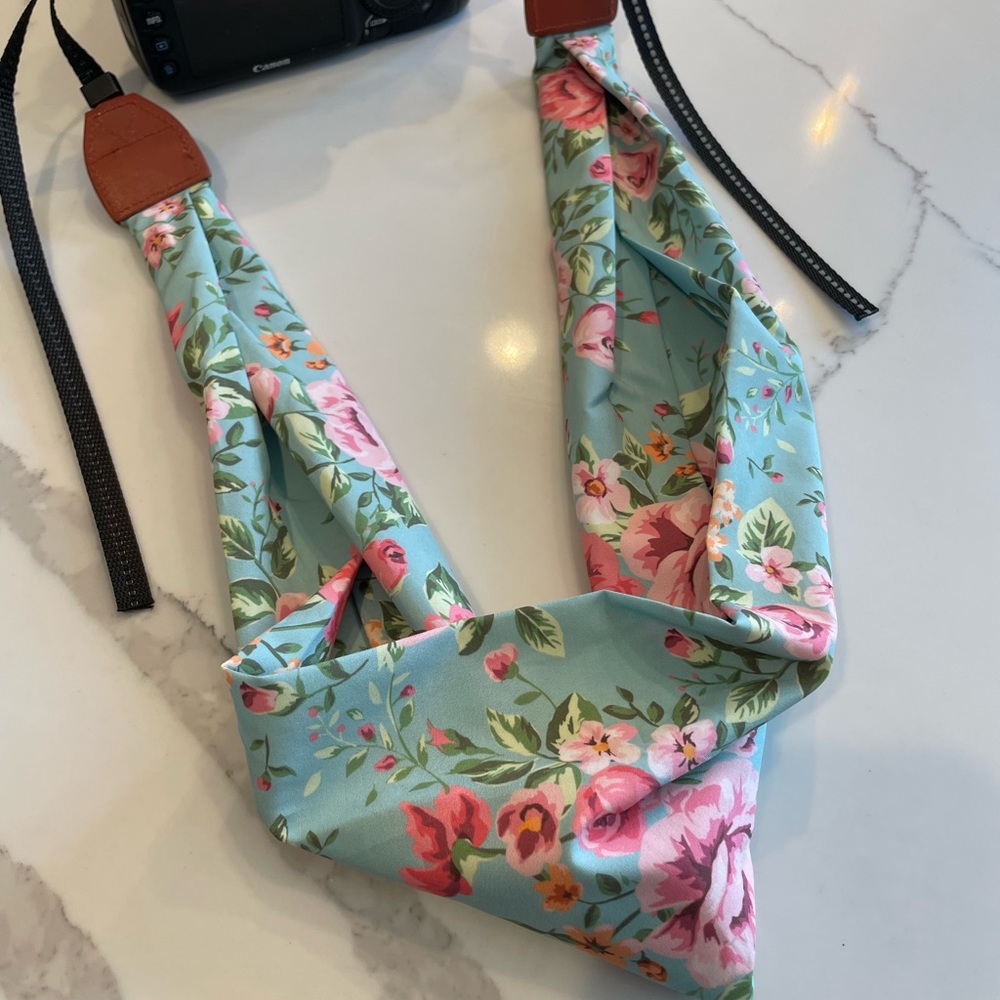 Camera strap. Camera NOT included.